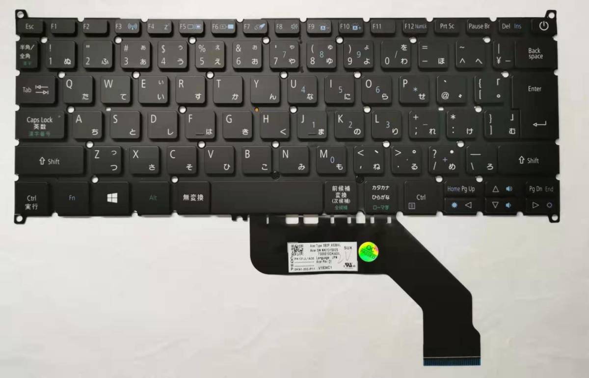 *ACER Swift 3 SF314-54 и т.п. для японский язык клавиатура SB3P_A52BWL подсветка имеется 