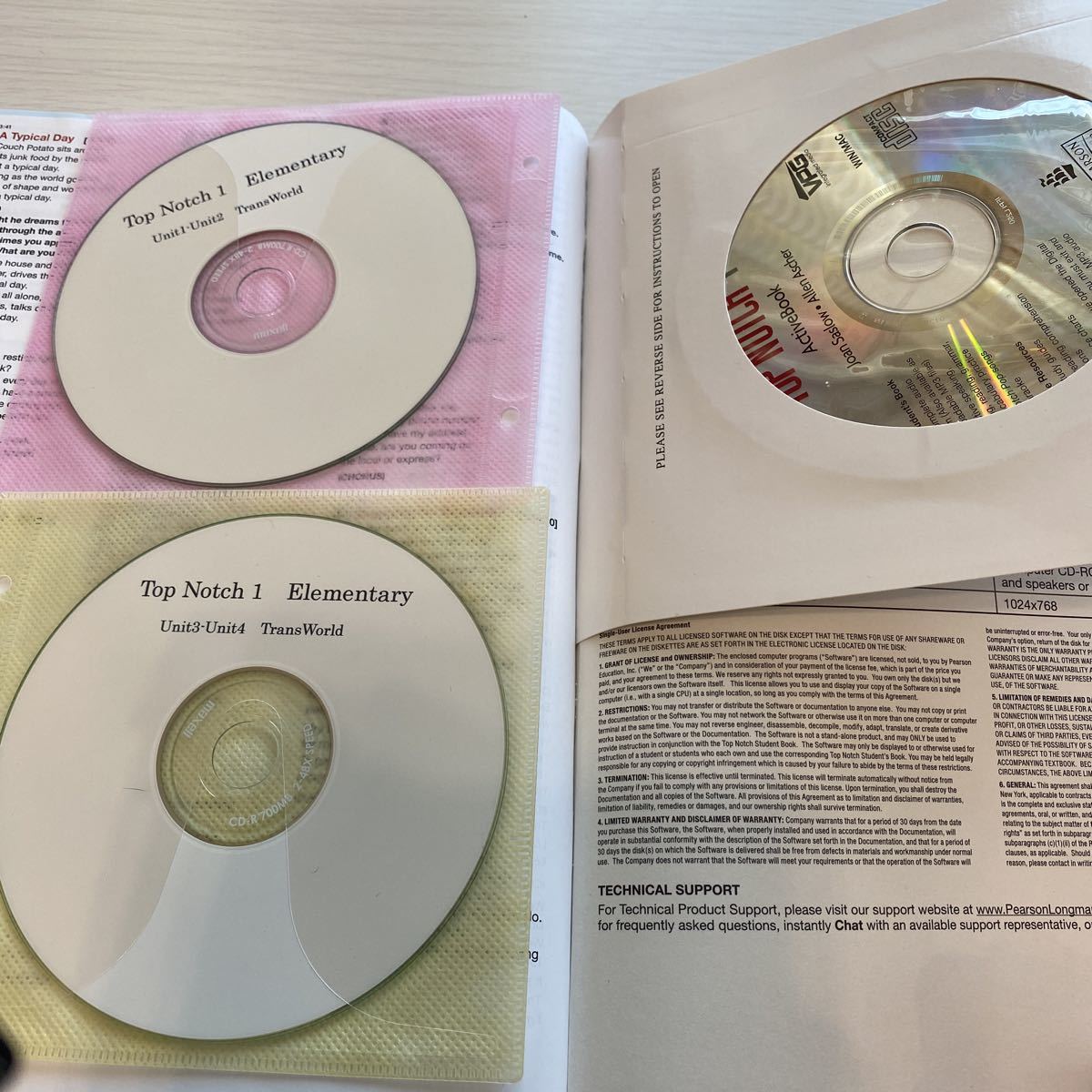 Top Notch (2E) Level 1 Student Book with Active Book CD-ROM 英語 テキスト CD付きの画像3