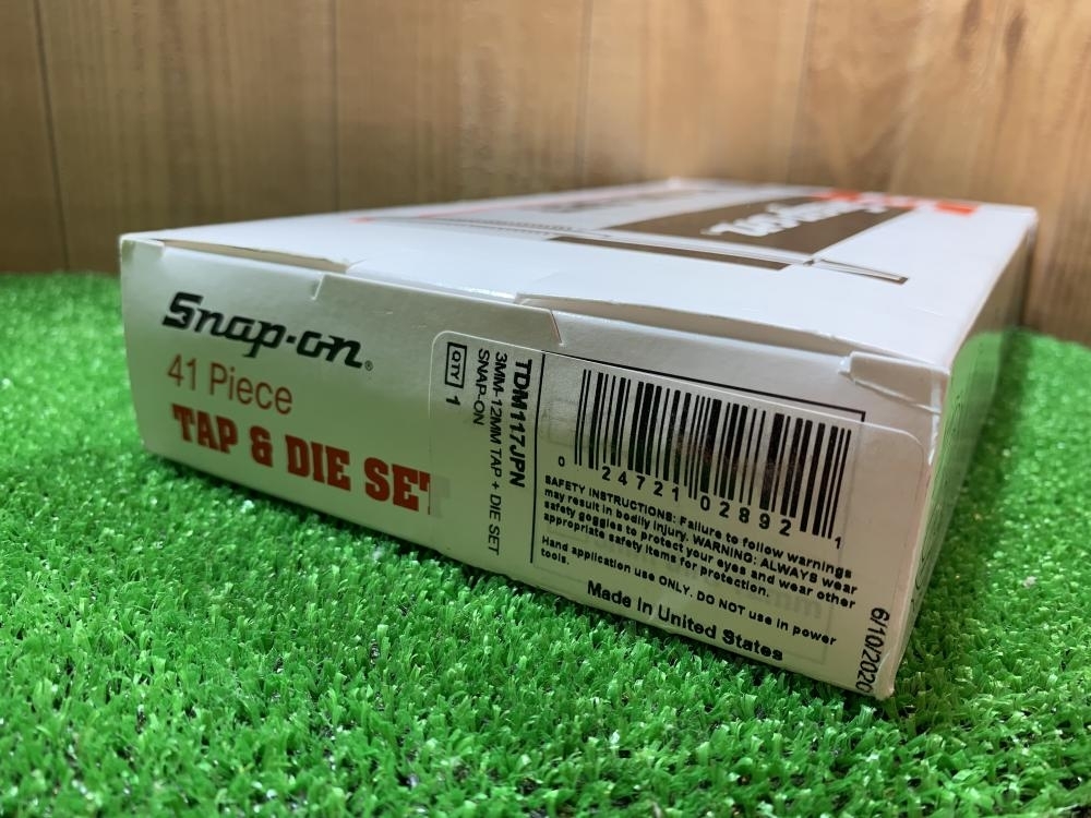 001♪未使用品♪Snap-on スナップオン タップダイスセット TDM117JPN
