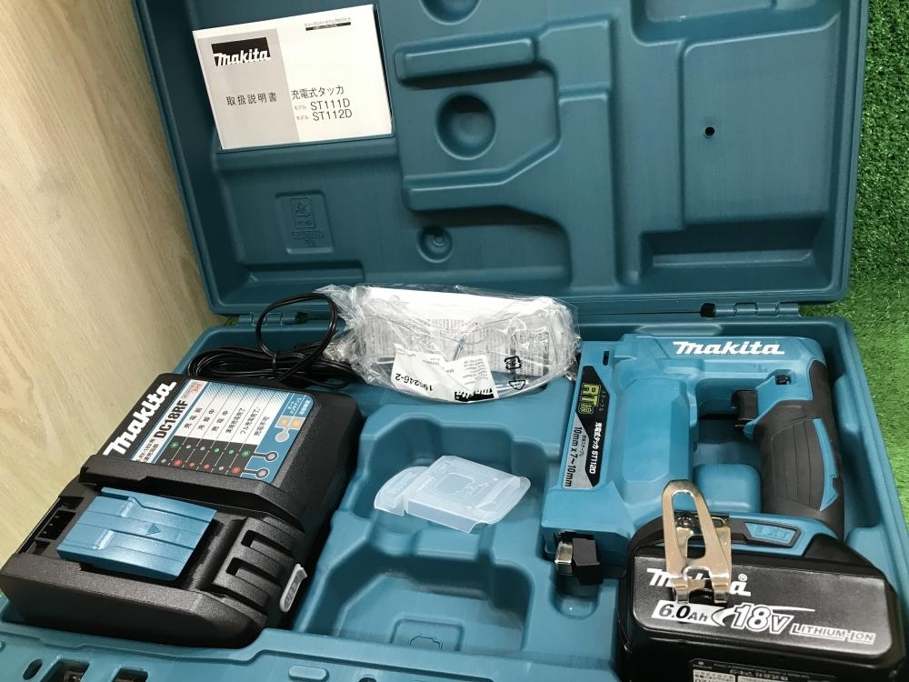 012◇未使用品◇マキタ makita 充電式タッカ ST112DRG getservicebuddy.com