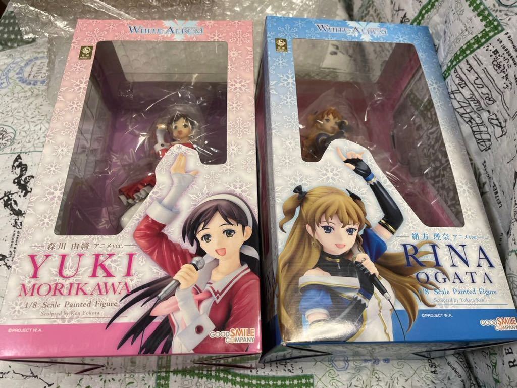 WHITE ALBUM 緒方理奈 & 森川由綺 アニメver. 2体セット 未開封品 WHITE ALBUM 緒方理奈 & 森川由綺 アニメver. 2体セット 未開封品