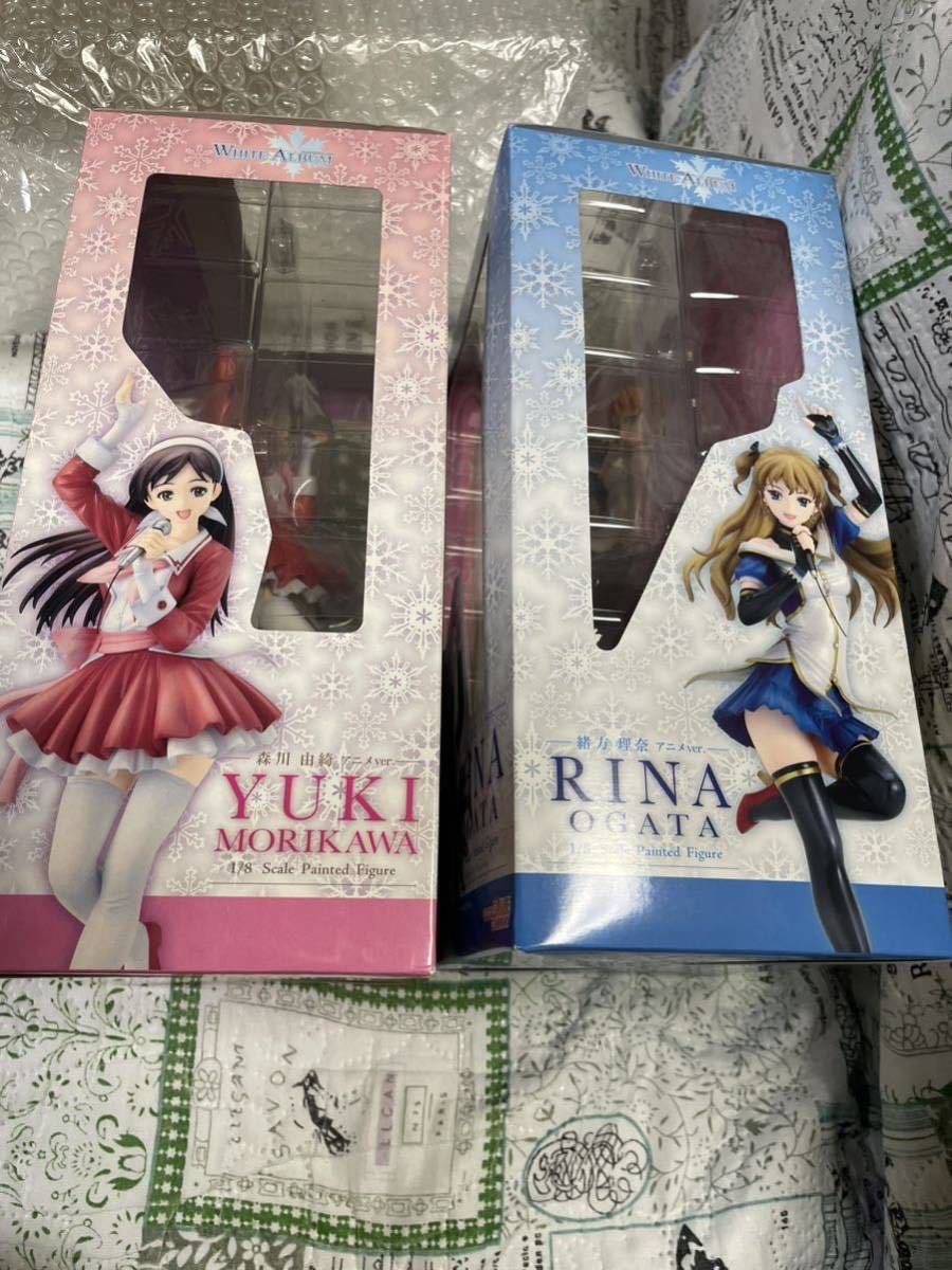 WHITE ALBUM 緒方理奈 & 森川由綺 アニメver. 2体セット 未開封品 WHITE ALBUM 緒方理奈 & 森川由綺 アニメver. 2体セット 未開封品