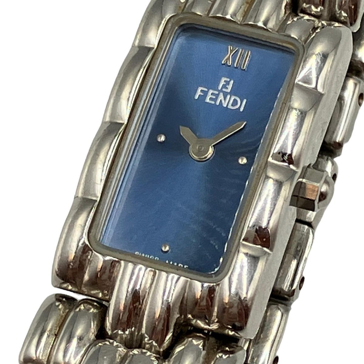 70%OFFアウトレット FENDI フェンディ 660L クォーツ ブルー文字盤
