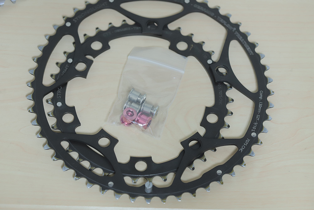超軽量 STRONGLIGHT PULSION CARBON CRANK 170×52/39T 超軽量 STRONGLIGHT PULSION CARBON CRANK 170×52/39T