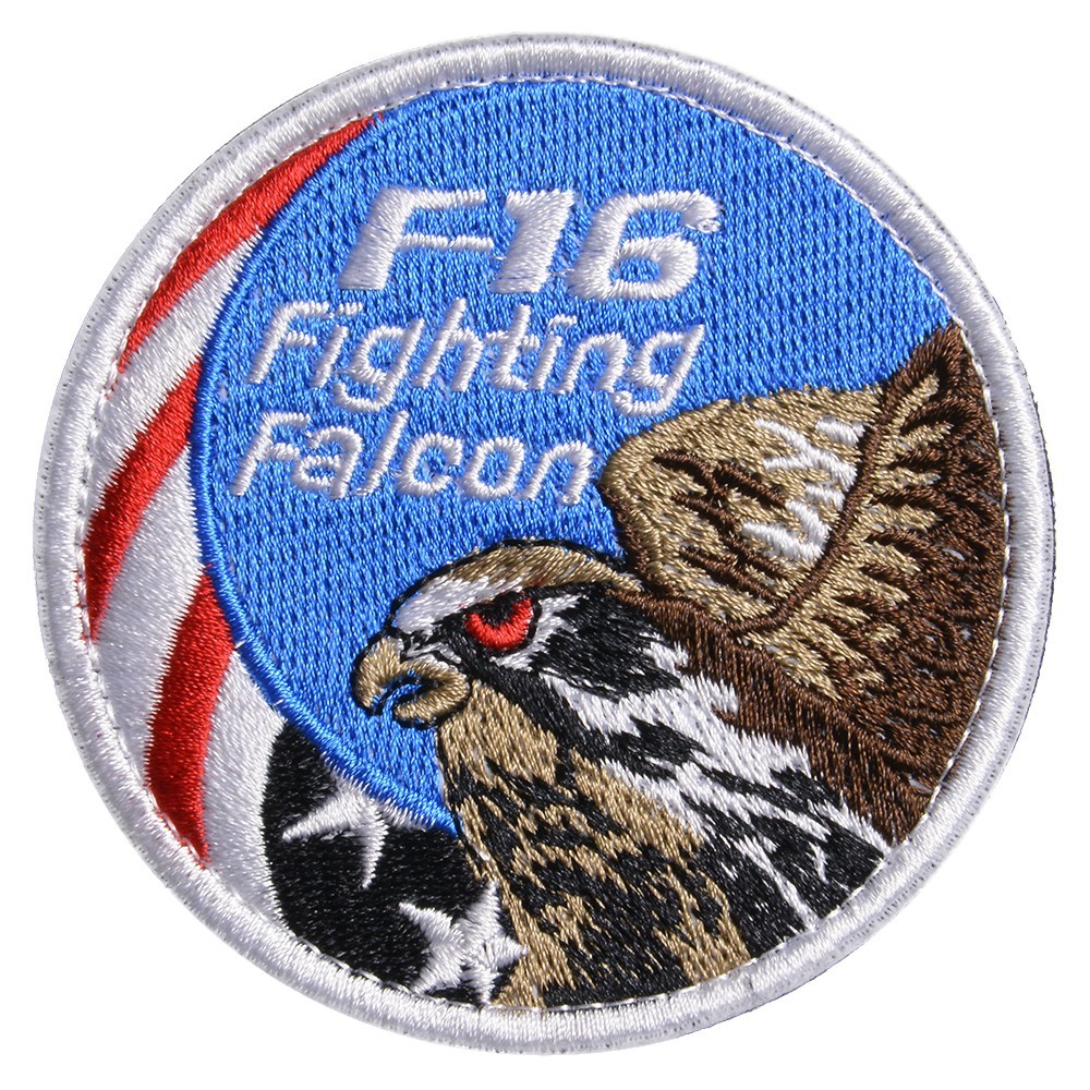  милитари нашивка F16 борьба * Falcon звезда статья флаг липучка милитари patch Fighting Falcon