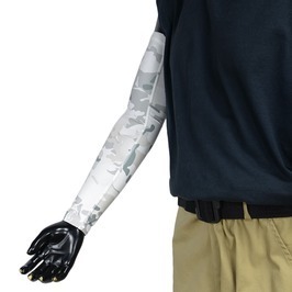  arm cover camouflage pattern camouflage -ju polyester / Spandex arm sleeve [ urban duck / L size ]
