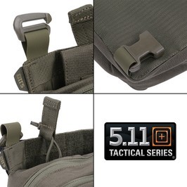 5.11 TACTICAL ユーティリティポーチ 2Banger 56400 レンジャーグリーン 5.11タクティカル_画像7