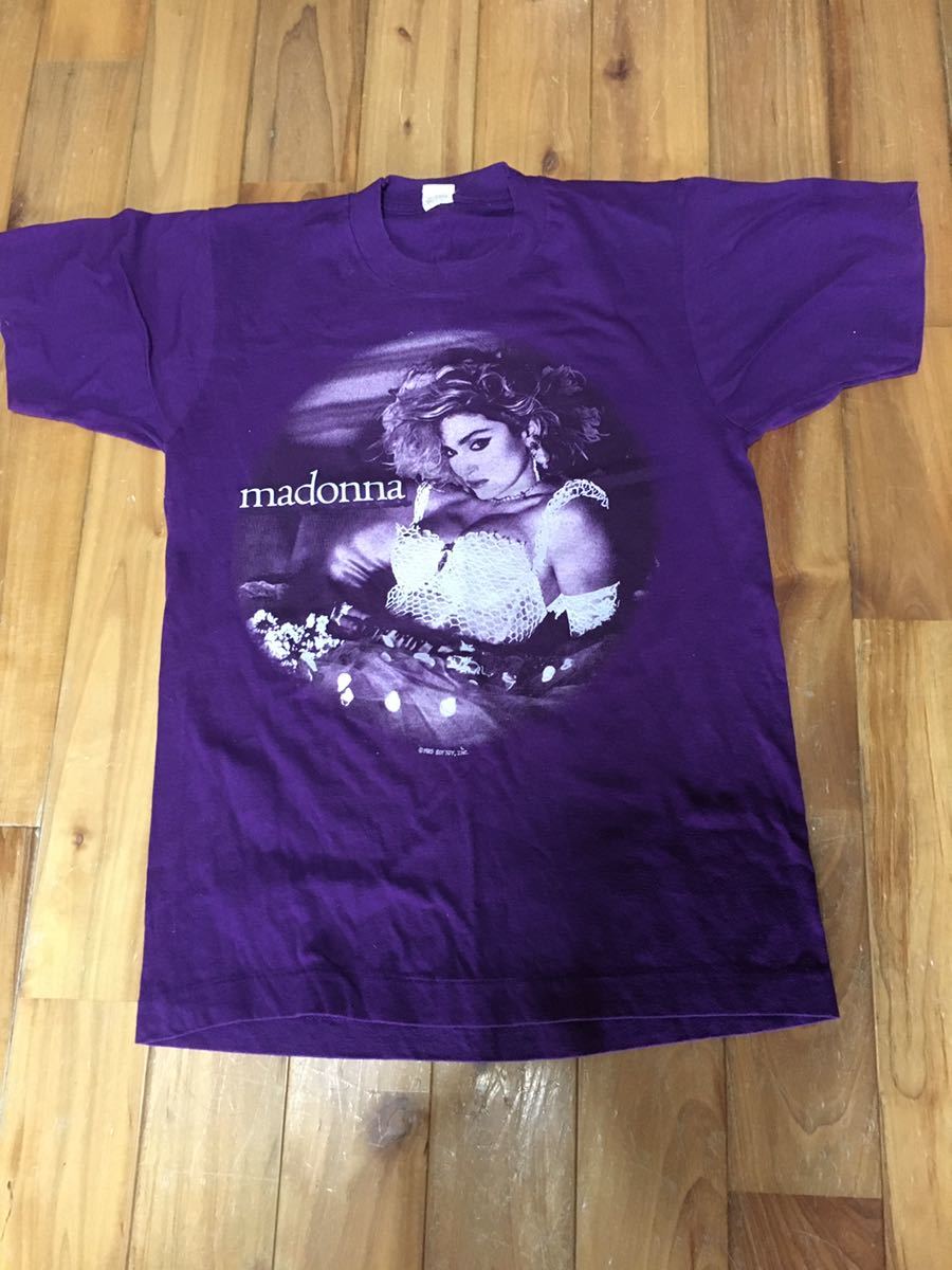 キムタク 私物 同型同色 vintage madonna 85年 the virgin tour t
