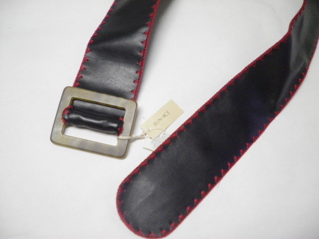  liquidation goods / new goods * sash futoshi belt * black group color 