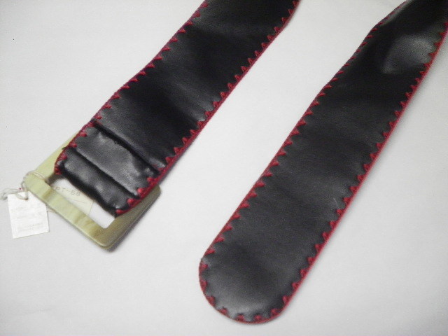  liquidation goods / new goods * sash futoshi belt * black group color 