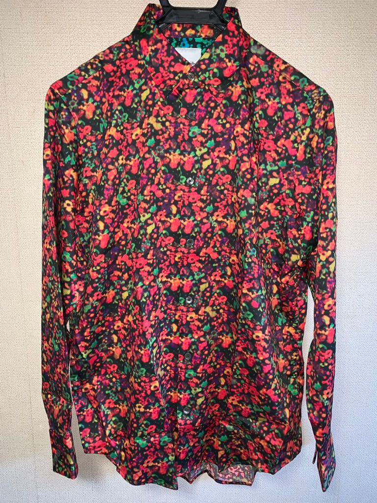Paul Smith ポールスミス Twilight Floral プリントシャツ S Paul Smith ポールスミス Twilight Floral プリントシャツ S