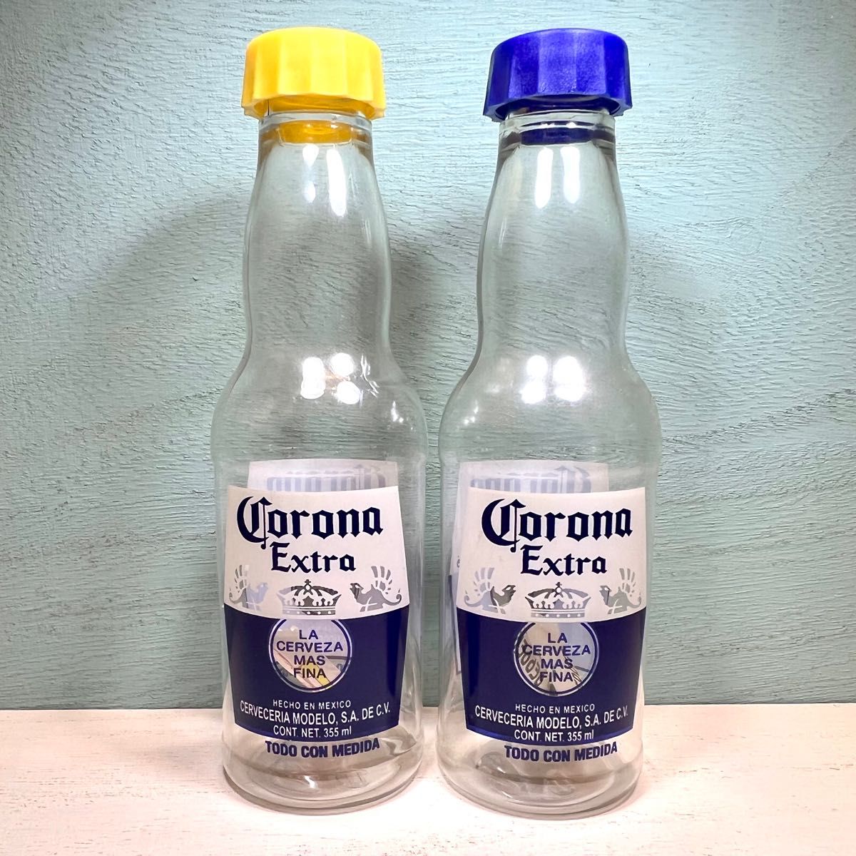 未使用　コロナビール　調味料入れ　corona beer ビール　調味料　ソルト　ペッパー　シュガー　スパイス　調味料ケース