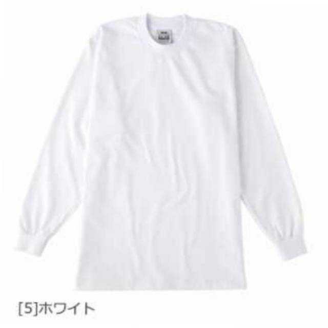 新品未使用 プロクラブ ヘビーウエイト ロンT ホワイト 2枚セット Lサイズ 6.5oz PRO CLUB 厚手 長袖Tシャツの画像5