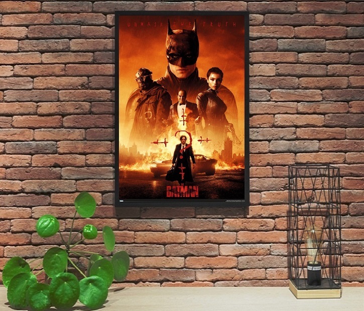 ザ・バットマン 映画ポスター DCコミック US版 22×34インチ (56×86.4cm) of1_画像4