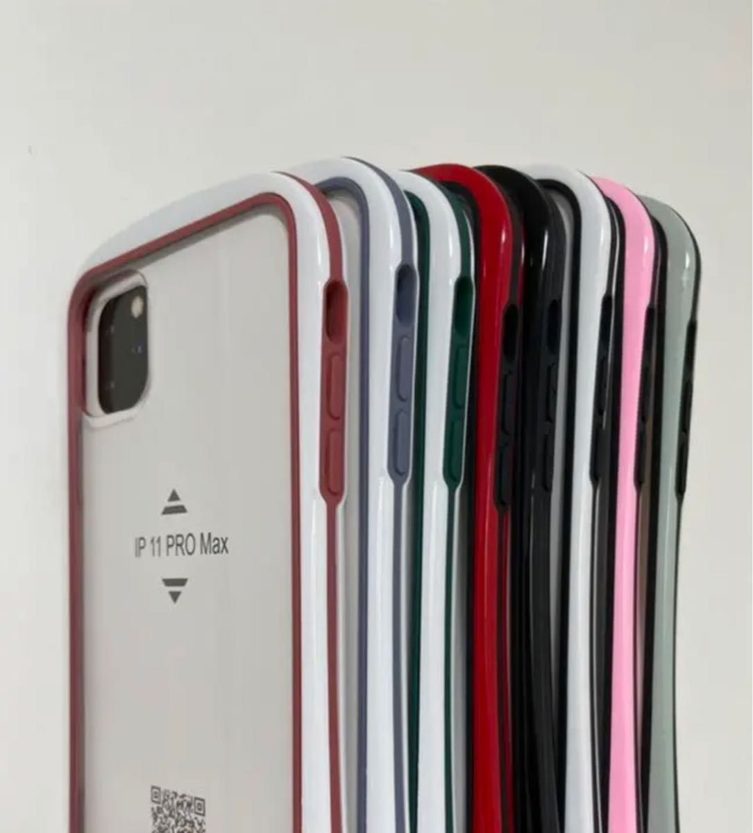 iPhone11pro Maxケース　クリアフェイス　iFace風　スマホケース