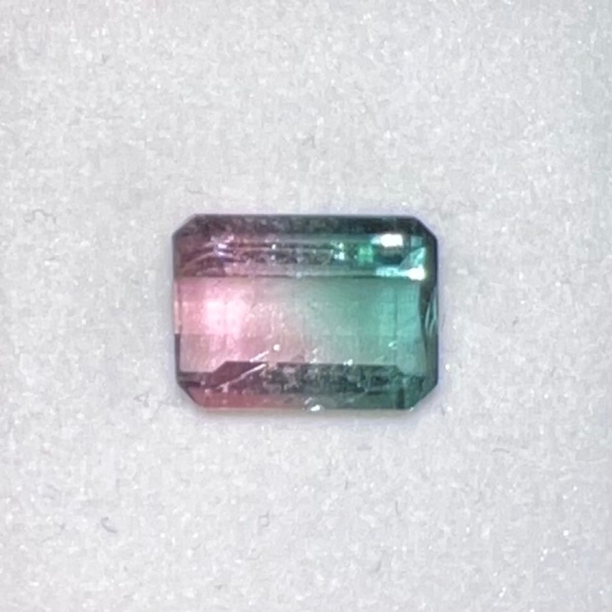 バイカラートルマリン ルース 天然石 ピンク ブルー グリーン 2.16ct