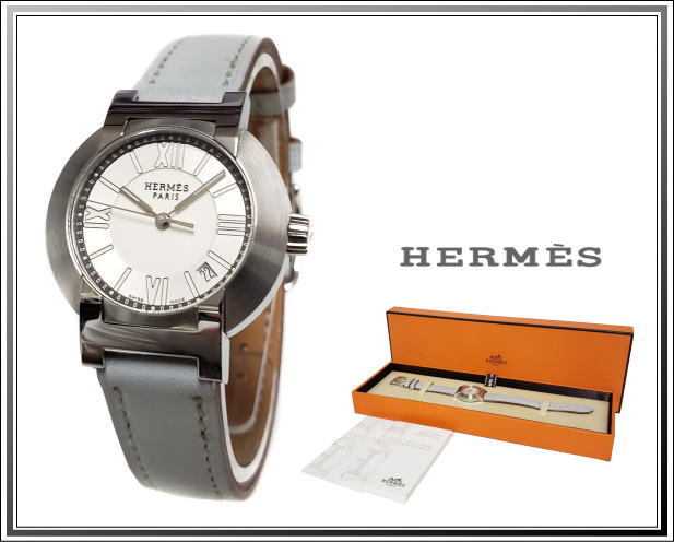 ☆美品HERMES/エルメス ノマード N01.210 レディース腕時計 革ベルト