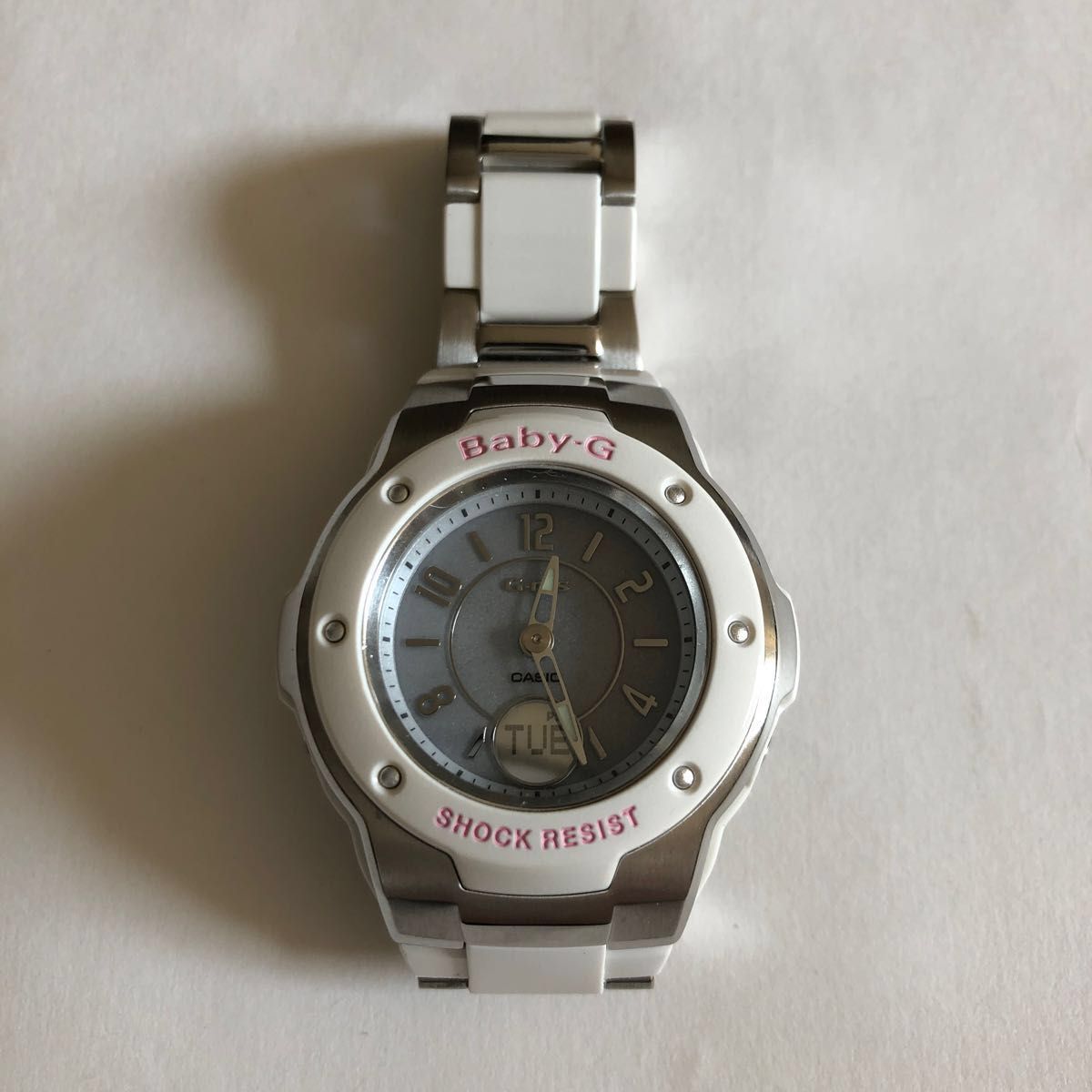 CASIO カシオ Baby-G g-ms MSG-3000CJ 電波ソーラー ホワイト CASIO カシオ Baby-G g-ms MSG-3000CJ 電波ソーラー ホワイト