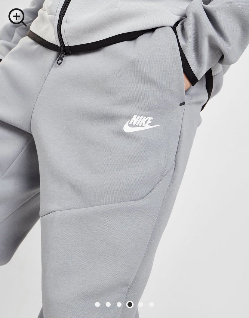 新品 日本未発売 海外正規品 NIKE TECH FLEECE JOGGER PANT Sサイズ PARTICLE GREYナイキ テックフリースパンツ ジョガーパンツ グレー_画像3