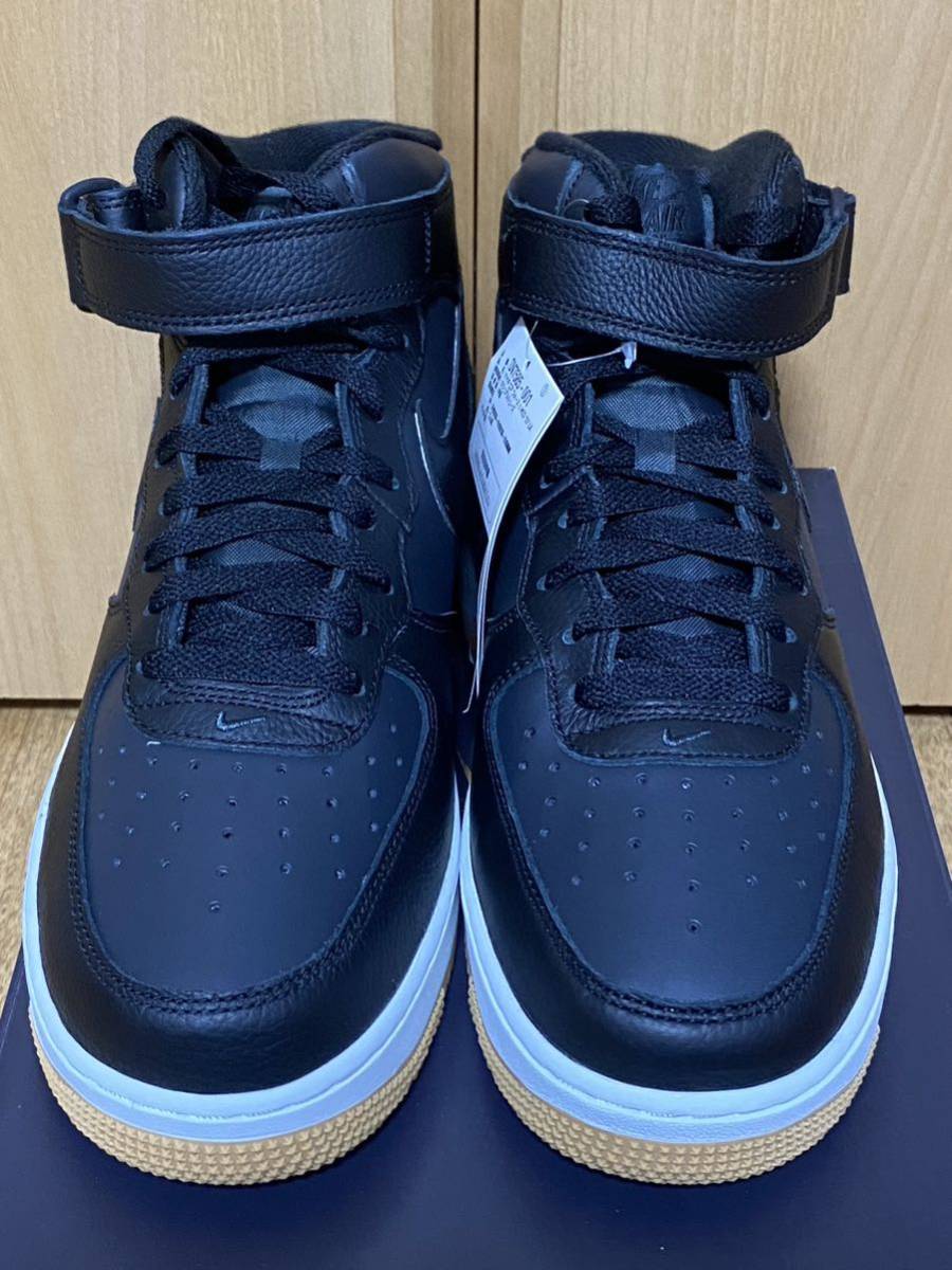 ◇新品 国内正規品 NIKE AIR FORCE 1 MID '07 LX DV7585-001 US9.5 27.5センチ ANTHRACITE/BLACK ナイキ エアフォース1ミッド ブラック_画像2