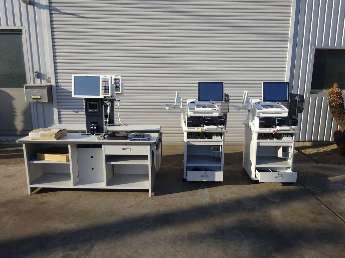 偉大な TEC 東芝テック POSレジ 2セット M-8750 自動釣銭機 VT-330-S-R