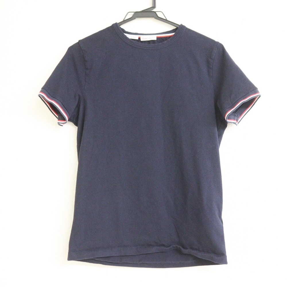 MONCLER モンクレールスリムフィットTシャツネイビーSサイズ