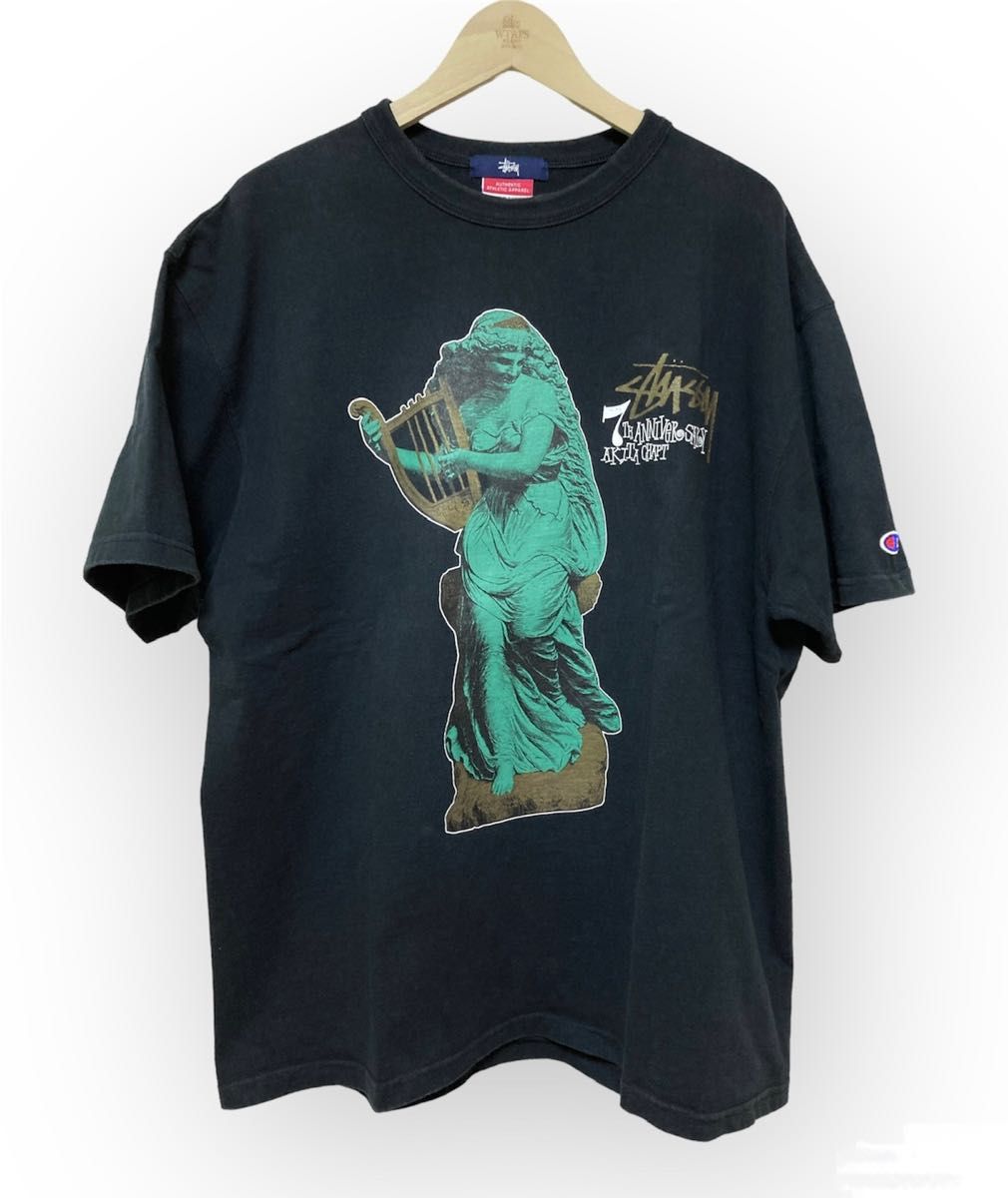 レア STUSSY AKITA CHAPT 7周年 アニバーサリー 記念 限定 Tシャツ / オールド ステューシー 秋田チャプト