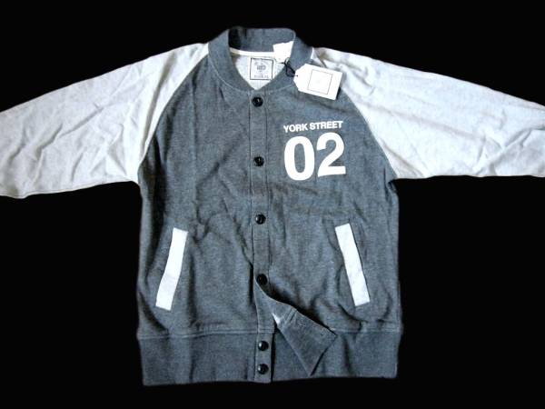 新品 (M) J.PRESS YORK ST. コットン バーシティー ジャケット ジャンパー ジェイプレス スタジャン ブルゾン Cotton 100% US$195_共通の画像を使っています。