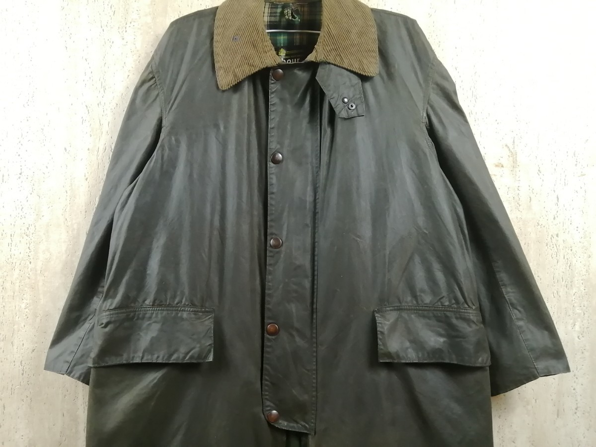 Special” Barbour burghley c38 1crest 最初期 セージ バブアー 1