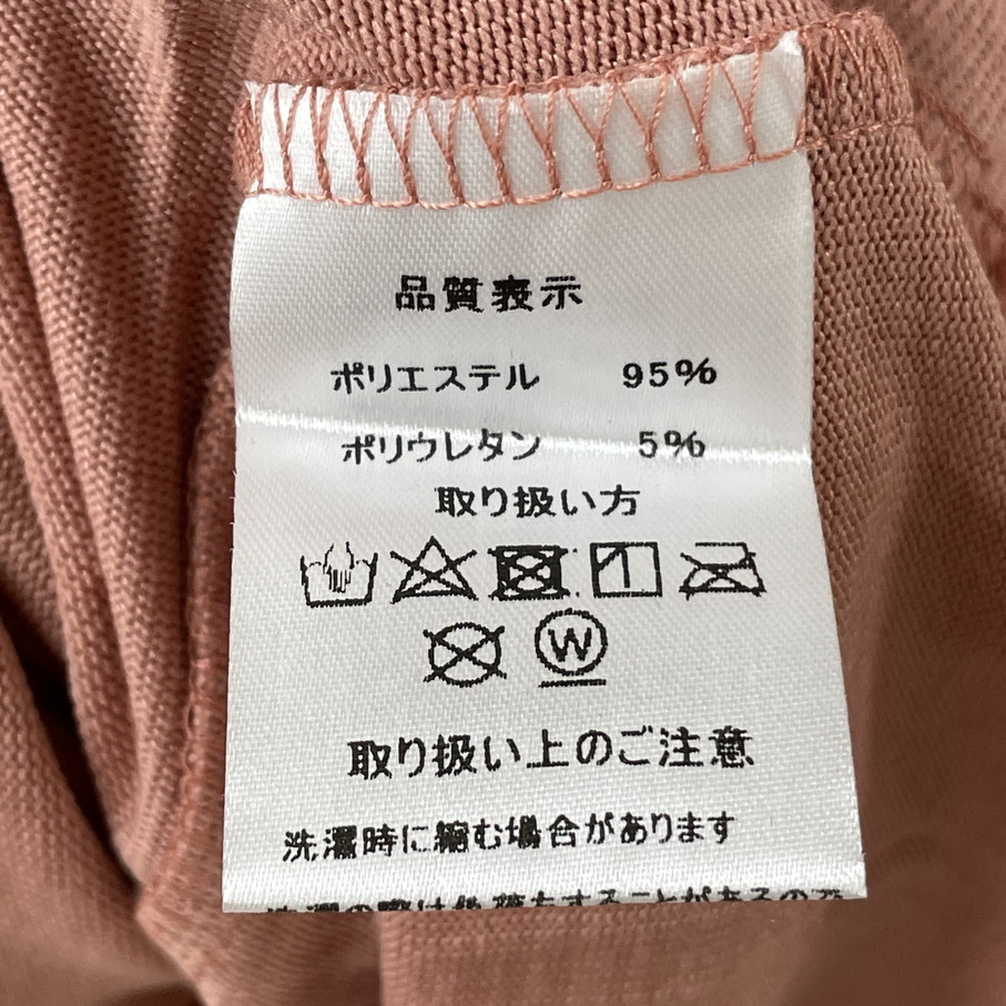 未使用品 /M/ ReverticaL ピンク ワイドスリーブビッグ長袖Tシャツ ロンティ メンズ レディース モードRV7520 クルーネック リバーティカルの画像7