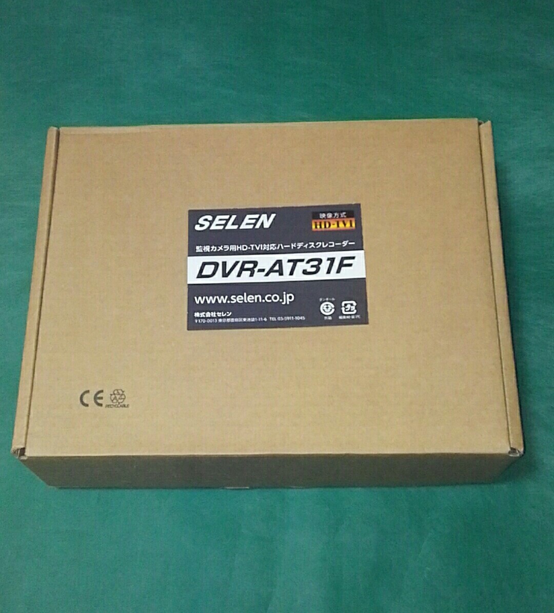 【安い低価】 SELEN DVR-AT31F ハードディスクレコーダー ＆SELEN SE-20F 映像電源ケーブル20M(防犯カメラ)｜売買