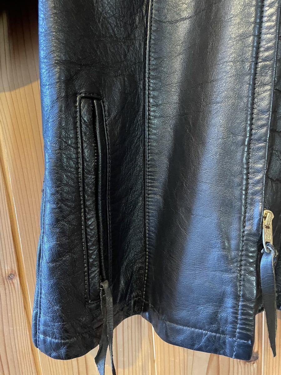 BATES レザージャケット ヴィンテージ シングル 60s 70s ベイツ BATES レザージャケット ヴィンテージ シングル 60s 70s ベイツ