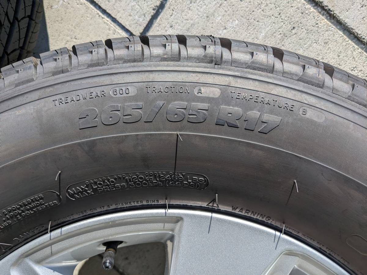 ディーラー外し☆ほぼ 新品☆トヨタ純正 ランドクルーザー プラド 150
