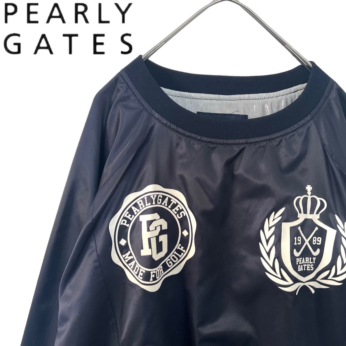 最安値挑戦！ 【送料無料】PEARLY GATES 紺 ネイビー レディース プル