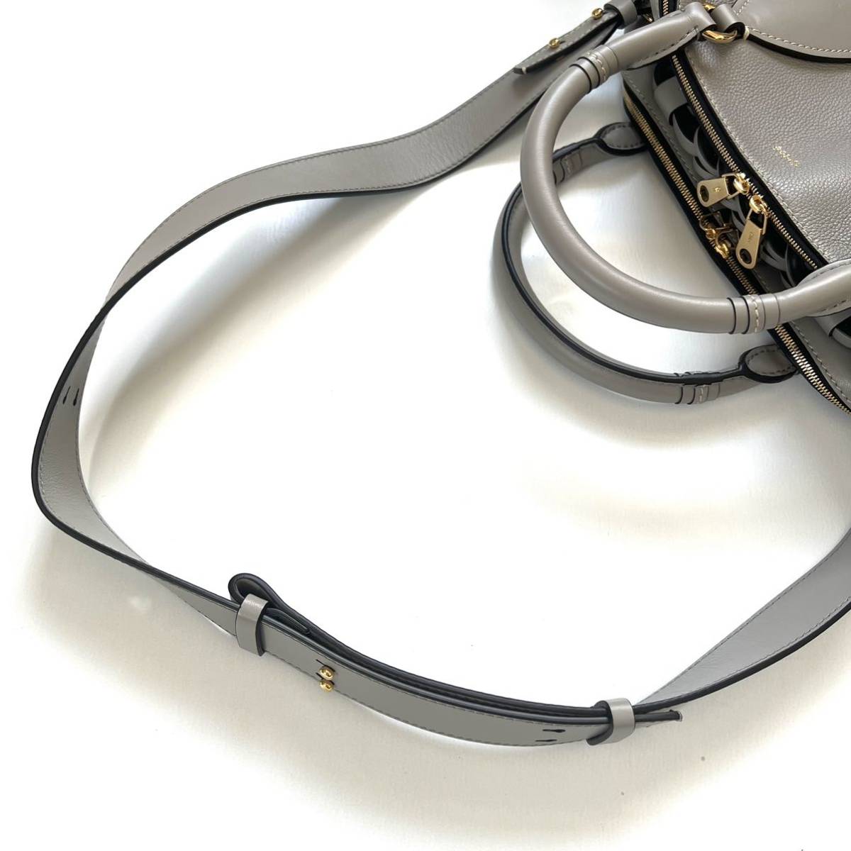送料無料】ほぼ未使用 Chloe クロエ ダリア M 2way ハンドバッグ