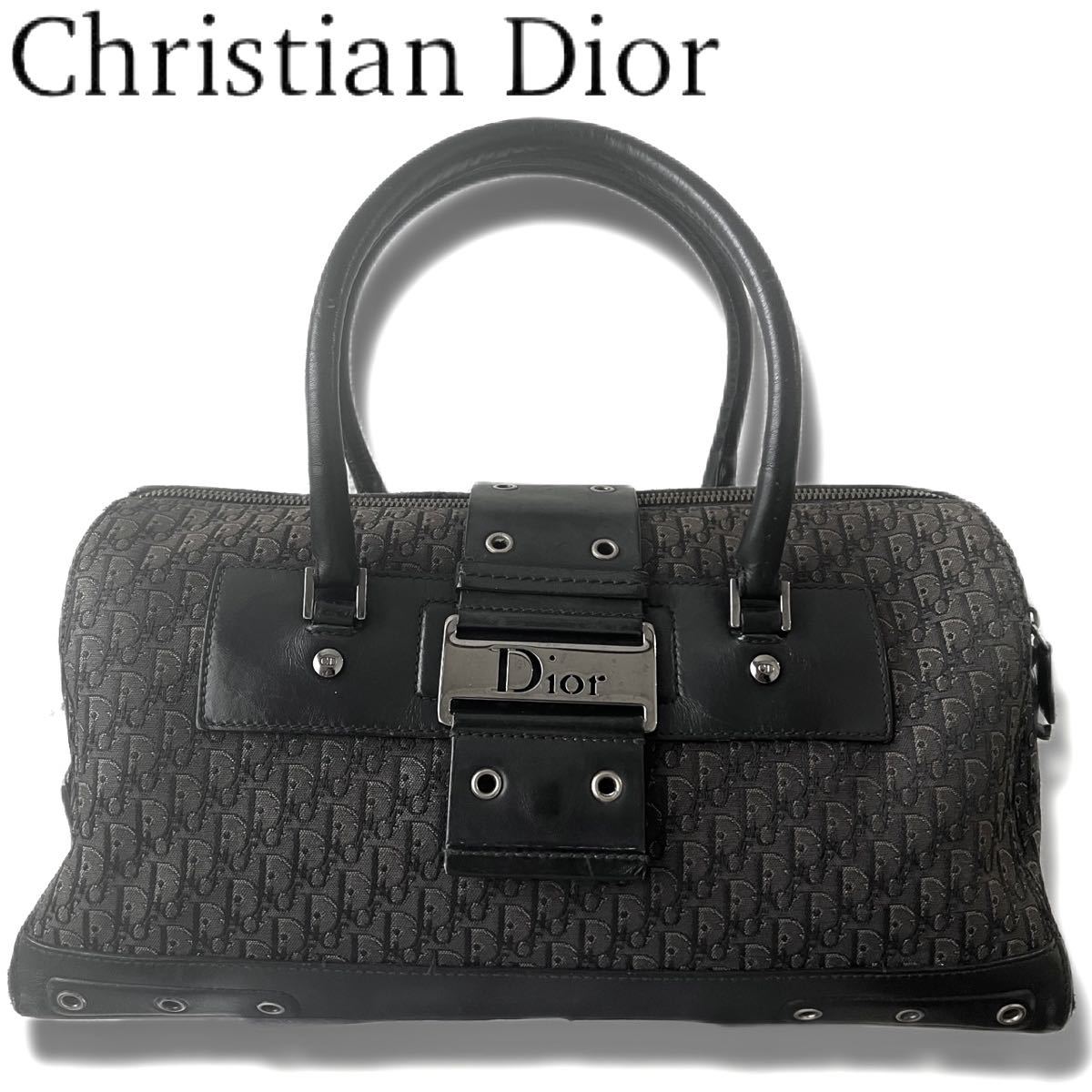 送料無料】Christian Dior クリスチャンディオール トロッター柄