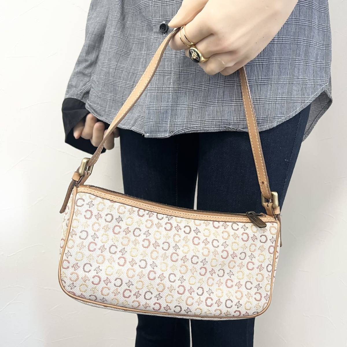 グッドふとんマーク取得 celine セリーヌ アクセサリーポーチ ミニ