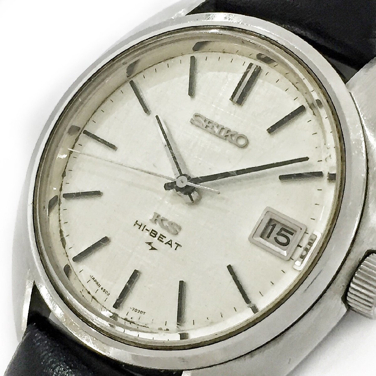 稼働品!!第二精工舎!!名機!!ＳＥＩＫＯ/セイコー キングセイコー/KING SEIKO HI-BEAT/ハイビート メダリオン 手巻き ウォッチ 4502-7010の画像2