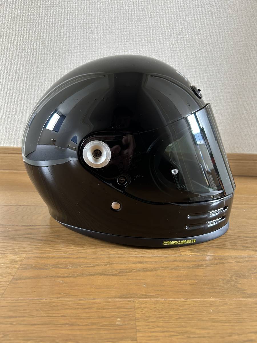 SHOEI グラムスターL 59センチ 黒_画像3