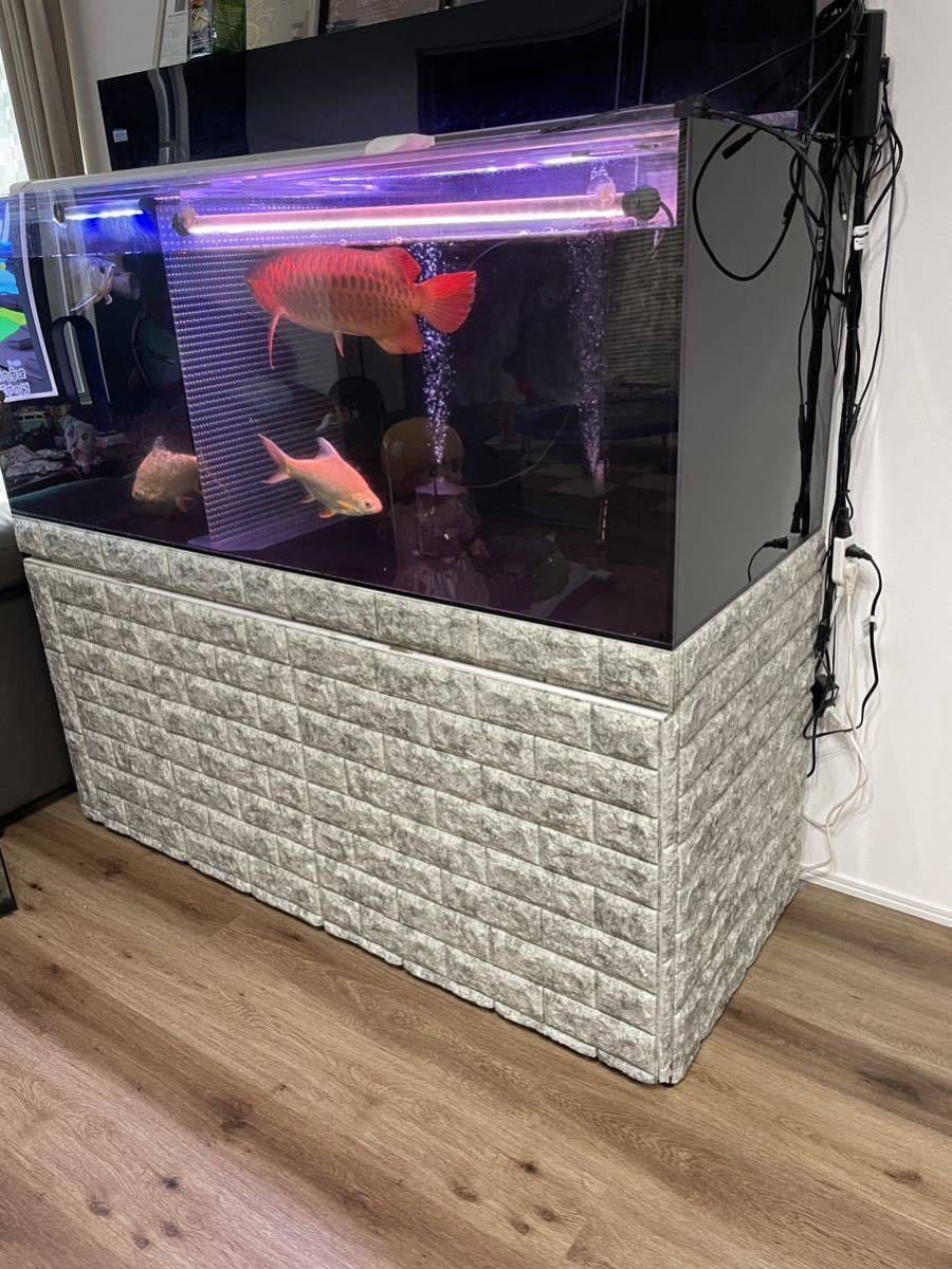引き取り限定!水槽台のみの出品です。1500x600木製水槽台