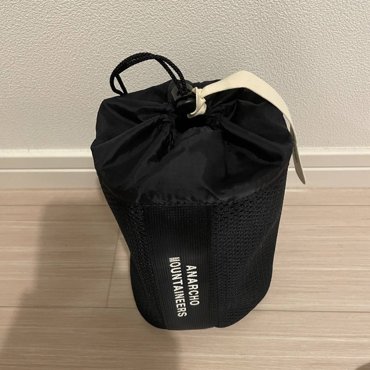 Mountain Research 2951 Mesh Chalk Bag BLACK ブラック 新品 完売品 マウンテンリサーチ SETT メッシュチョークバッグ_画像4