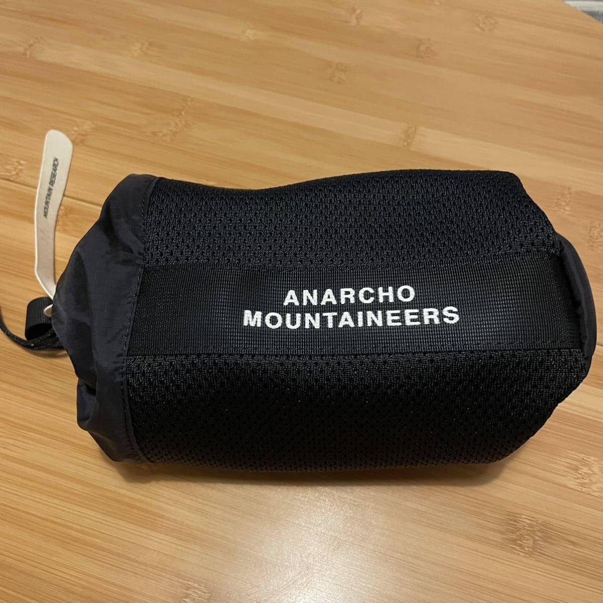 Mountain Research 2951 Mesh Chalk Bag BLACK ブラック 新品 完売品 マウンテンリサーチ SETT メッシュチョークバッグ_画像2