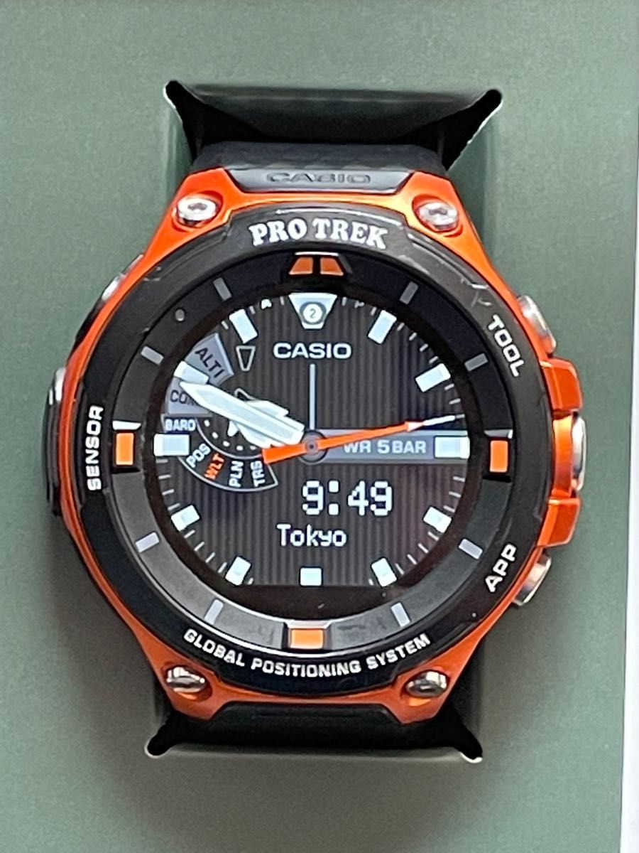 CASIO PROTREK smart WSD-F20-RG 美品