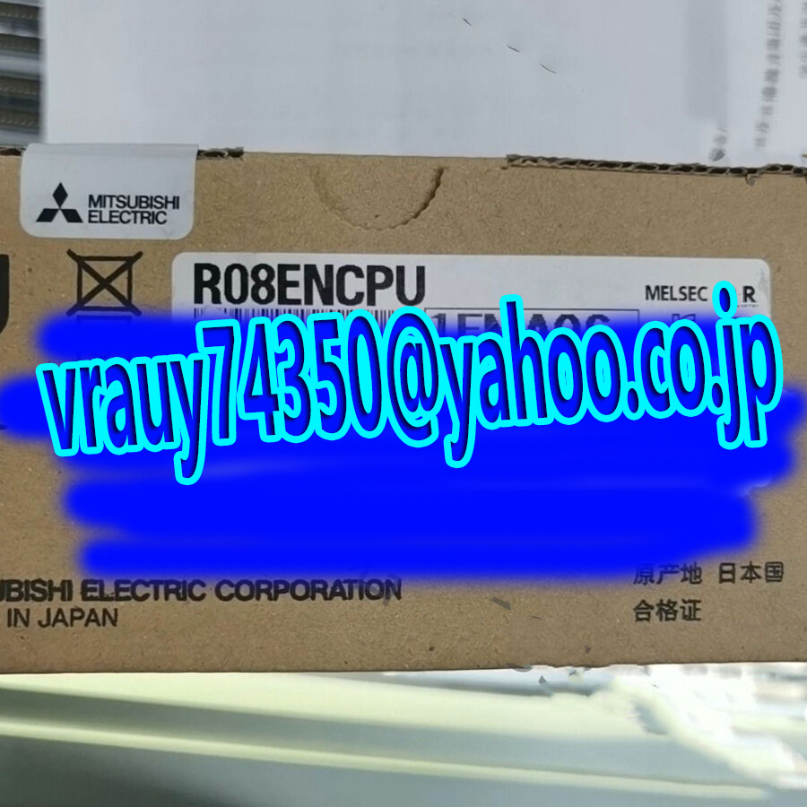 新品!】MITSUBISHI/三菱電機 R08ENCPU CC-Link IE内蔵シーケンサCPU