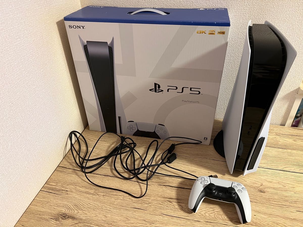 PlayStation 5 通常版 PS5 CFI-1100A 01 美品 箱あり 保証加入有 延長