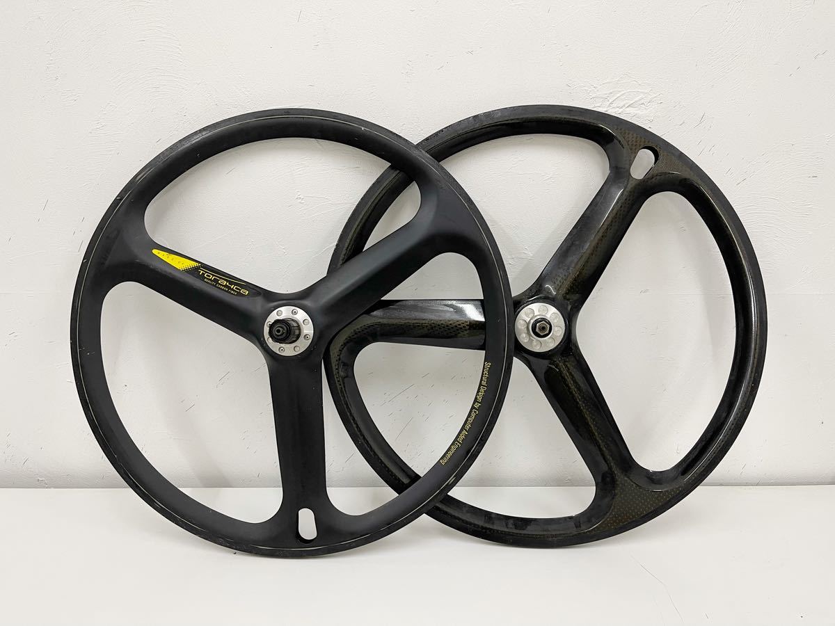 新しい TORAYCA トレカ カーボン ロード用リア バトンホイール 700C