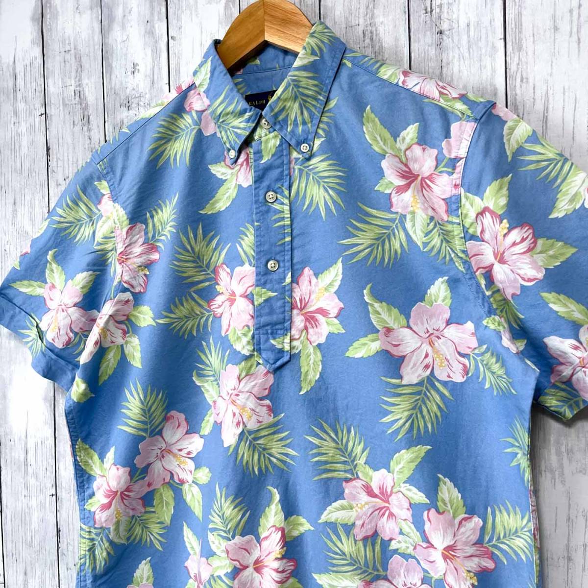 ラルフローレン Ralph Lauren 半袖シャツ アロハシャツ プル ラルフローレン Ralph Lauren 半袖シャツ アロハシャツ プル