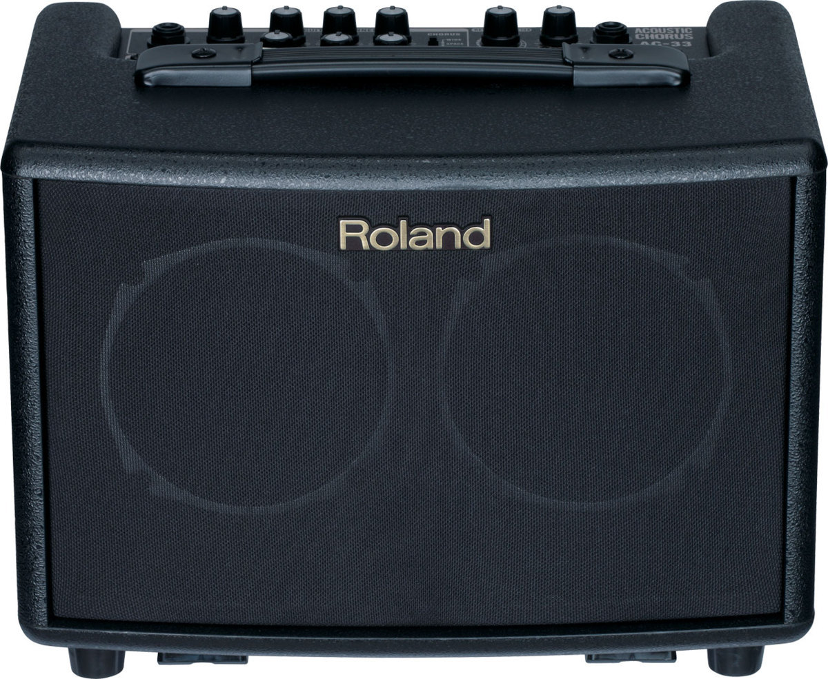 ■新品 送料無料 Roland ローランド AC-33 エレアコ用アンプ 1台限りアウトレット特価