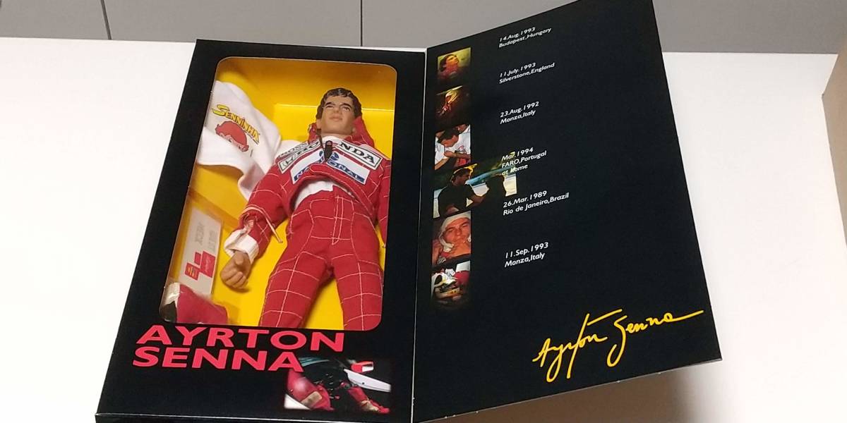 ☆TAKARA タカラ アイルトンセナ AYRTON SENNA 疾風になった男 フィギュア☆