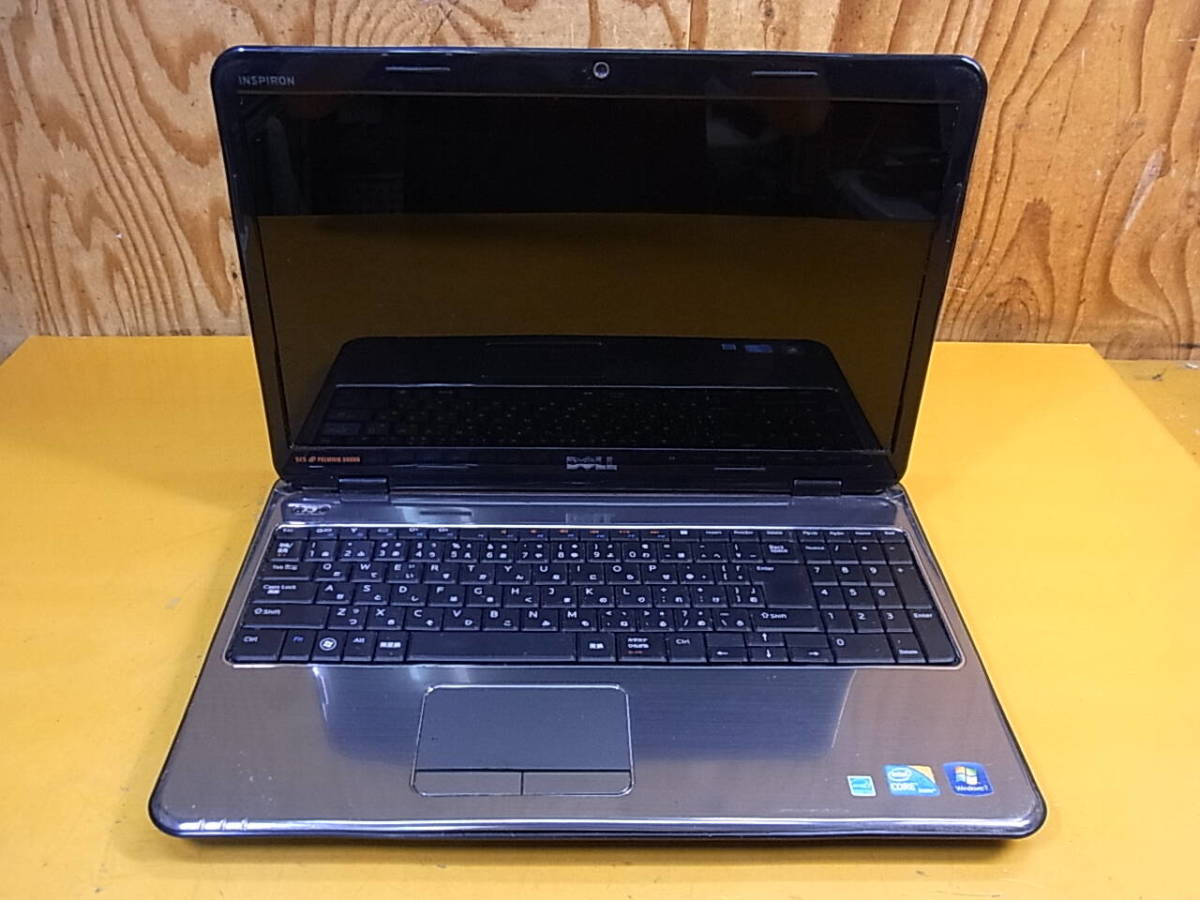 □X/903☆デル DELL☆15.6型ノートパソコン☆INSPIRON N5010☆Core i5-M450 2.40GHz☆メモリ/HDD/OS/電源アダプタなし☆ジャンク_画像1